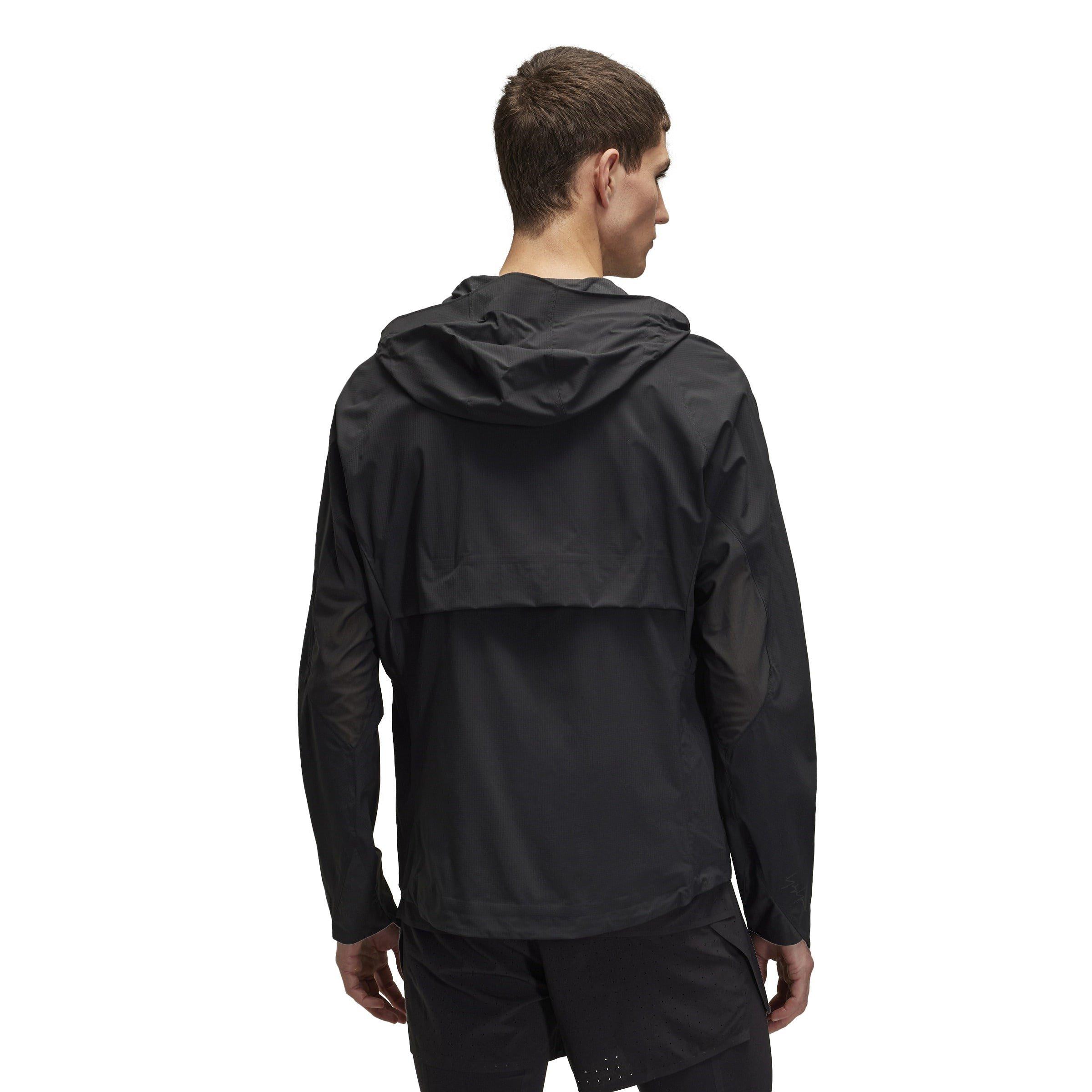 Black - Y3 - Men's Technical Performance Running Jacket - 2