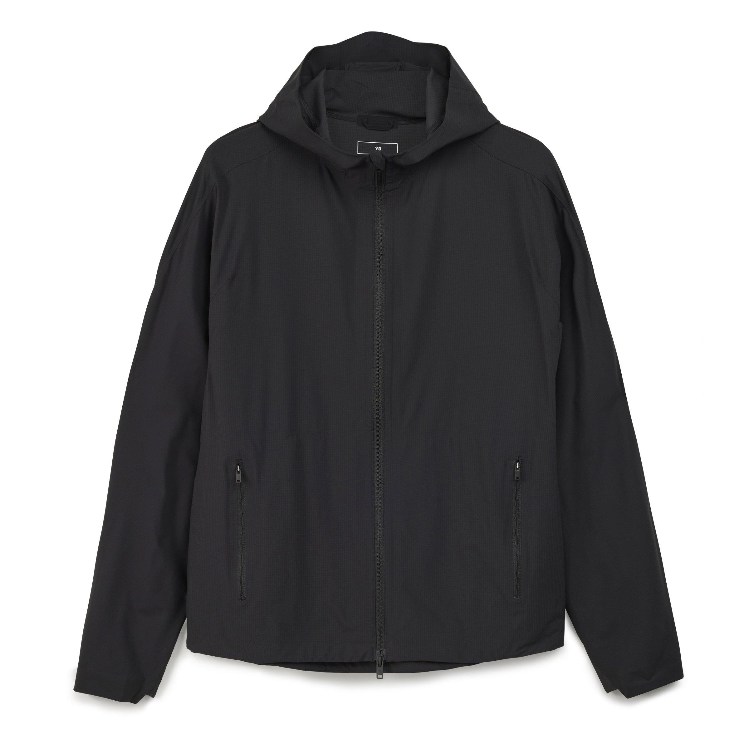 Black - Y3 - Men's Technical Performance Running Jacket - 8