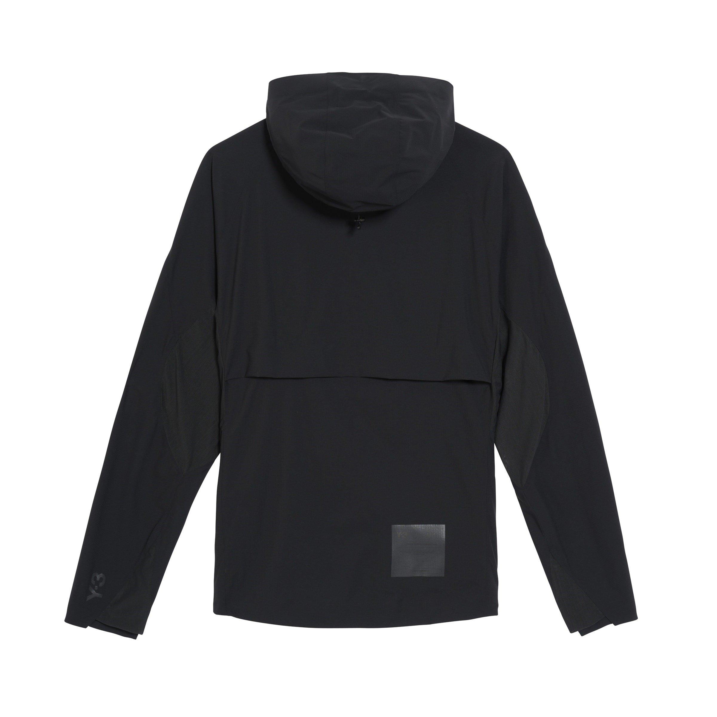 Black - Y3 - Men's Technical Performance Running Jacket - 9