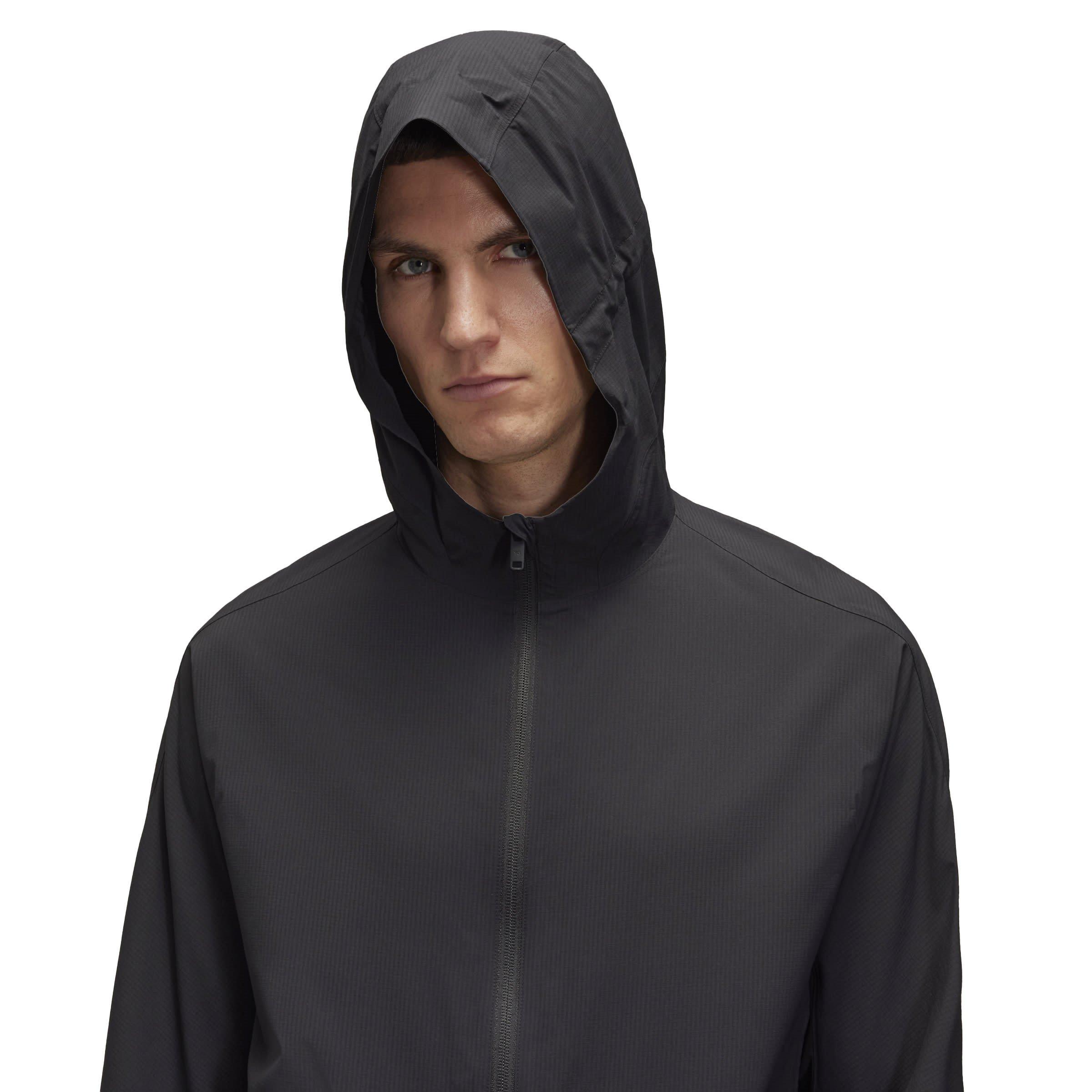 Black - Y3 - Men's Technical Performance Running Jacket - 5