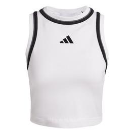 adidas Essentials Colour-Pop Crop Tank Top Womens