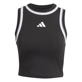 adidas Essentials Colour-Pop Crop Tank Top Womens