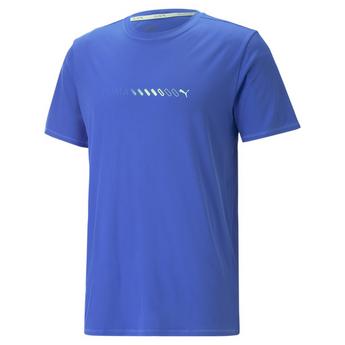 Puma Run Favourite Logo Mens Performance T Shirt