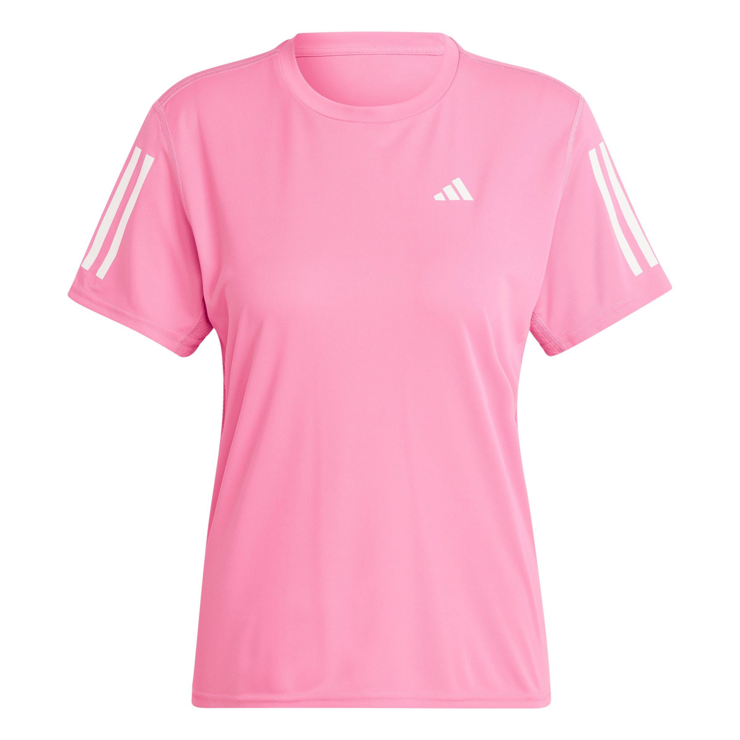 adidas t shirt women's pink