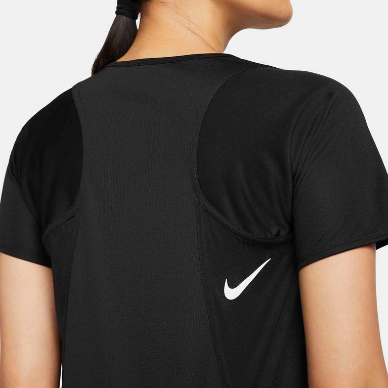 Blk/Ref.Silver - Nike - Race Womens Performance T Shirt - 4