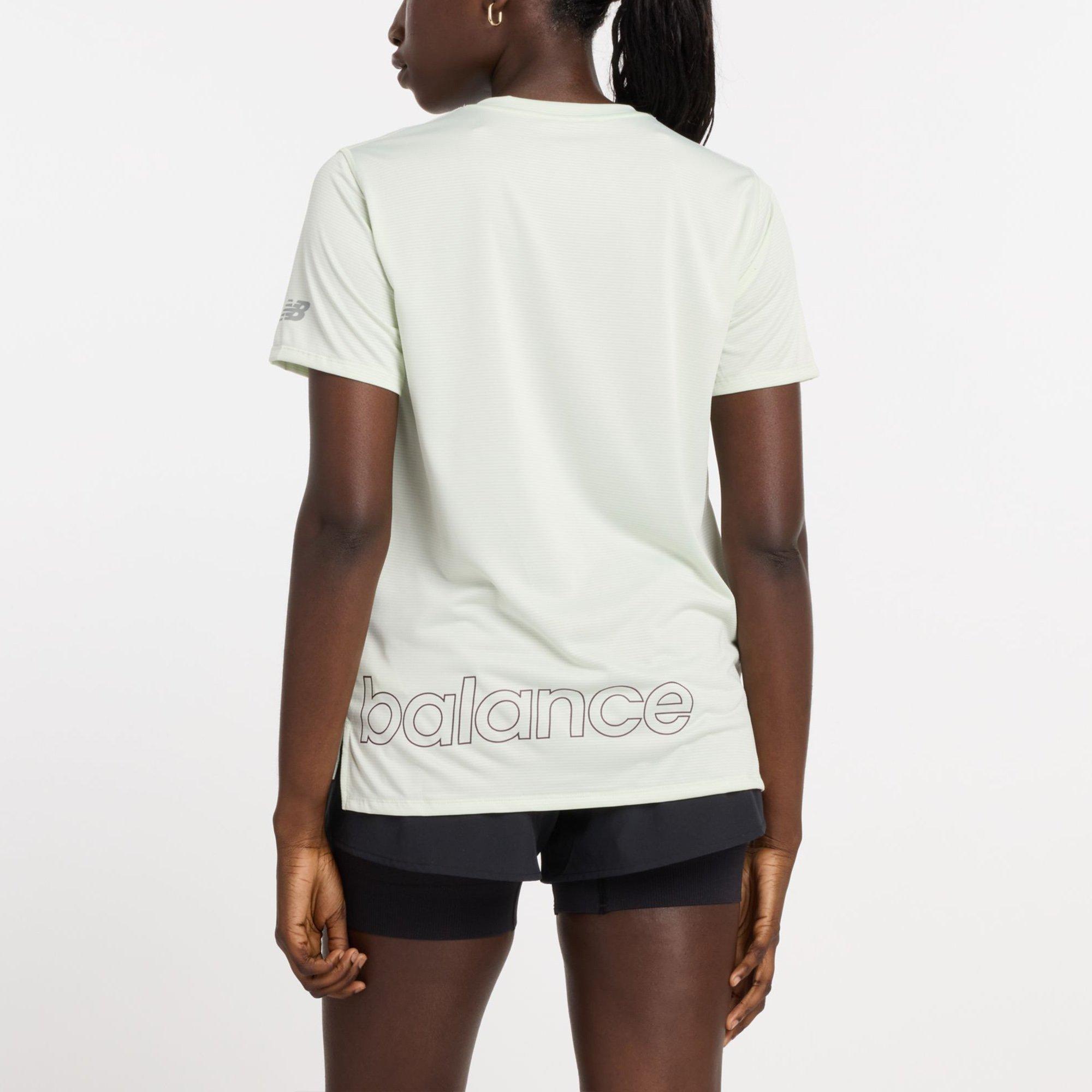 Natural Mint - New Balance - Womens Sport Essentials Graphic T-Shirt - 2