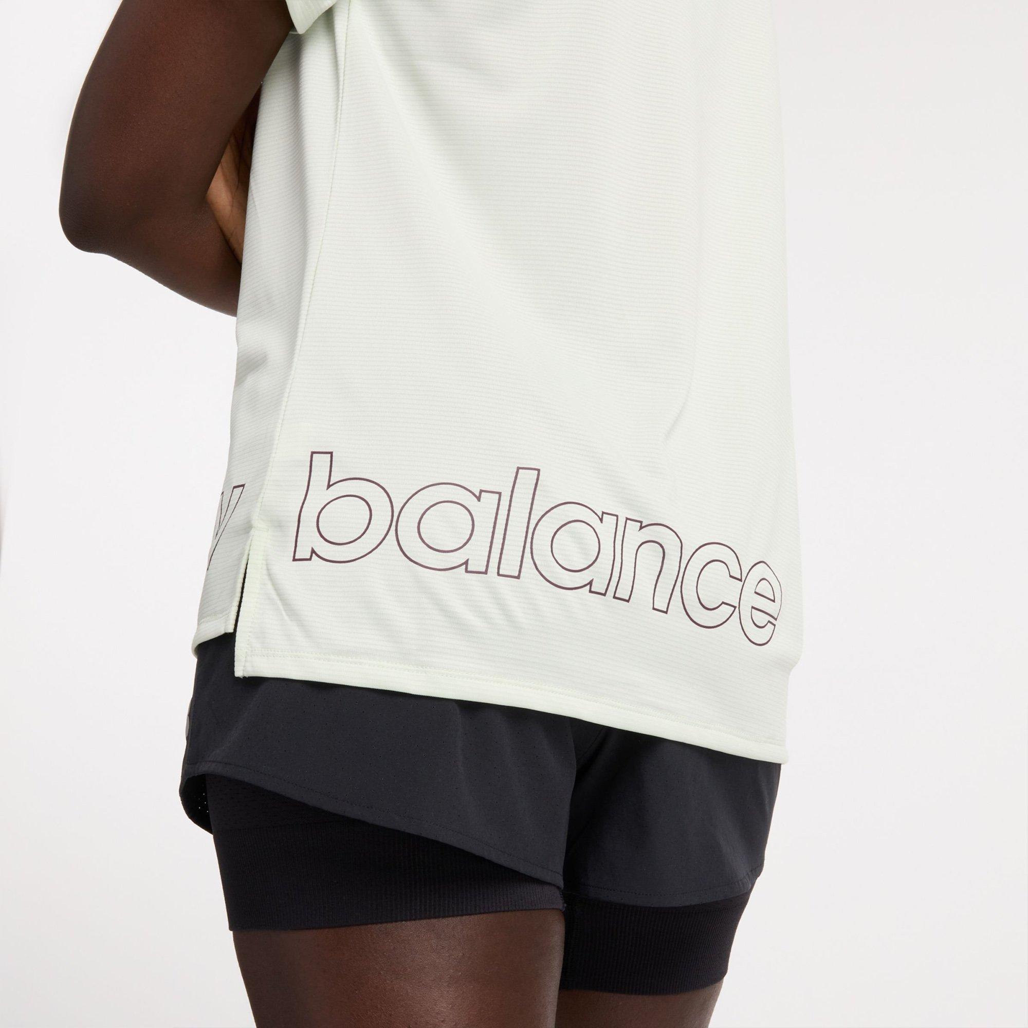 Natural Mint - New Balance - Womens Sport Essentials Graphic T-Shirt - 4