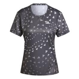 adidas Run It Brand Love Womens Performance T Shirt