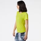 Jaune - New Balance - New Accelerate Short Sleeve T Shirt Womens - 2