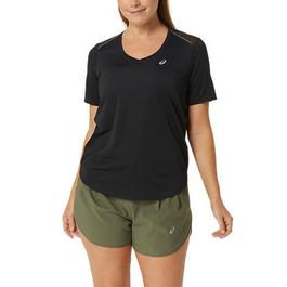 Asics Road V Neck T-Shirt Womens