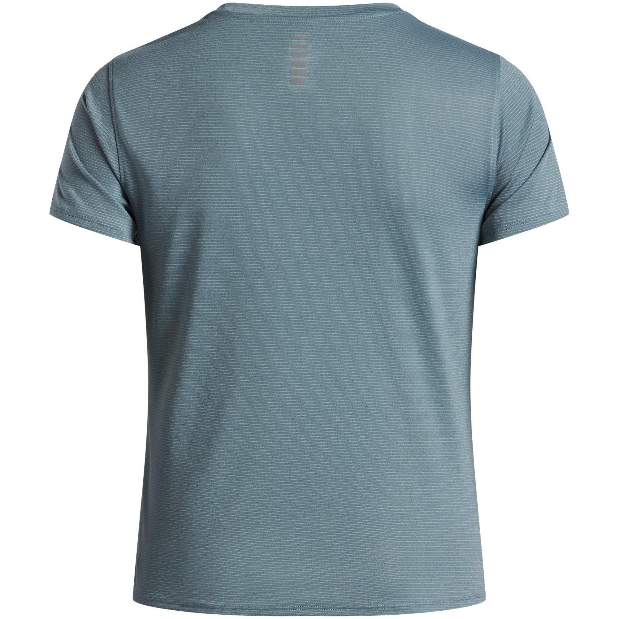 Blue/Reflective - Under Armour - Under Launch Short Sleeve Tee Women - 2