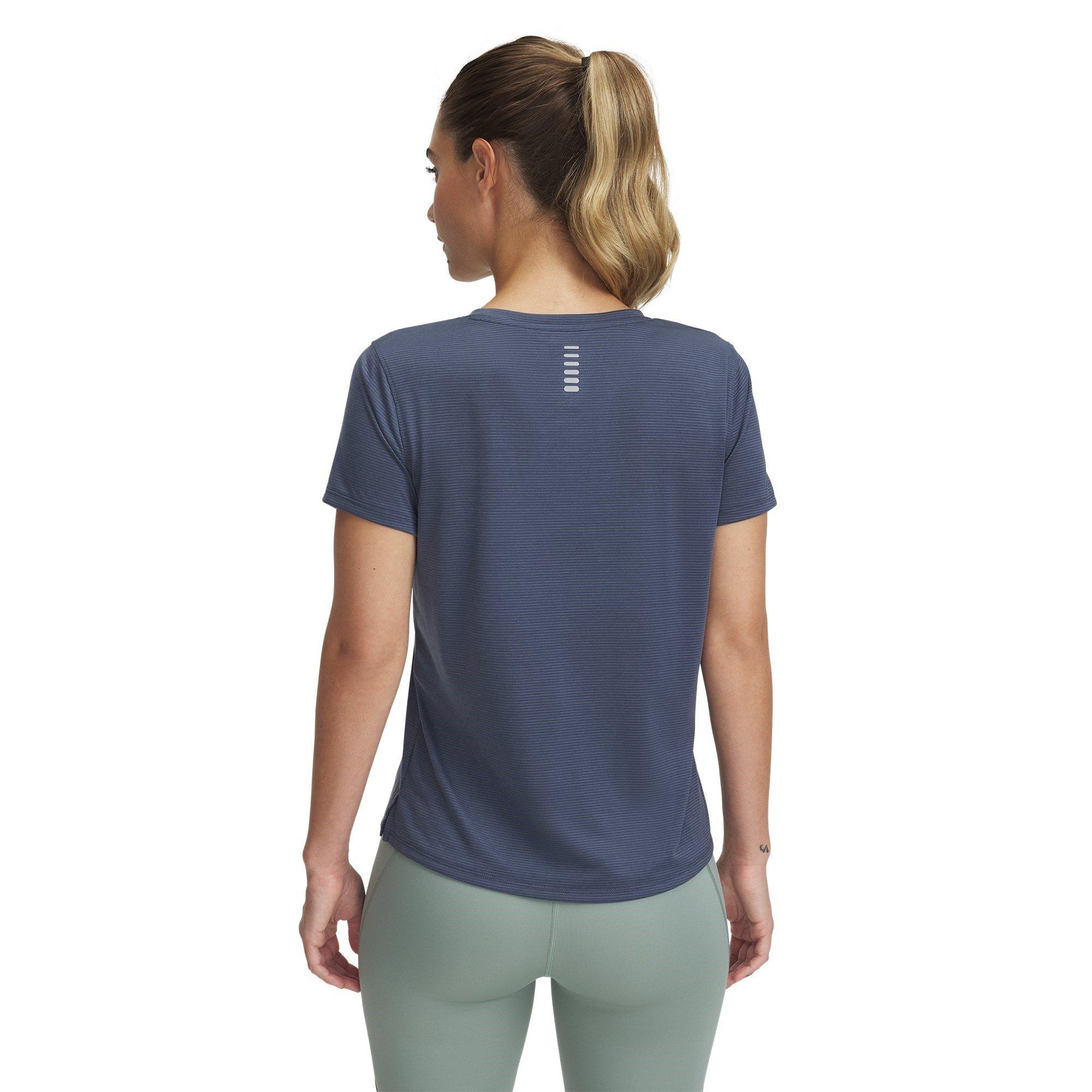 Gray/Reflective - Under Armour - Under Launch Short Sleeve Tee Women - 2