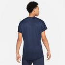 OBSIDIAN/BLANC - Nike - The Couture Club T-shirt z wstawkami i logo część zestawu - 2