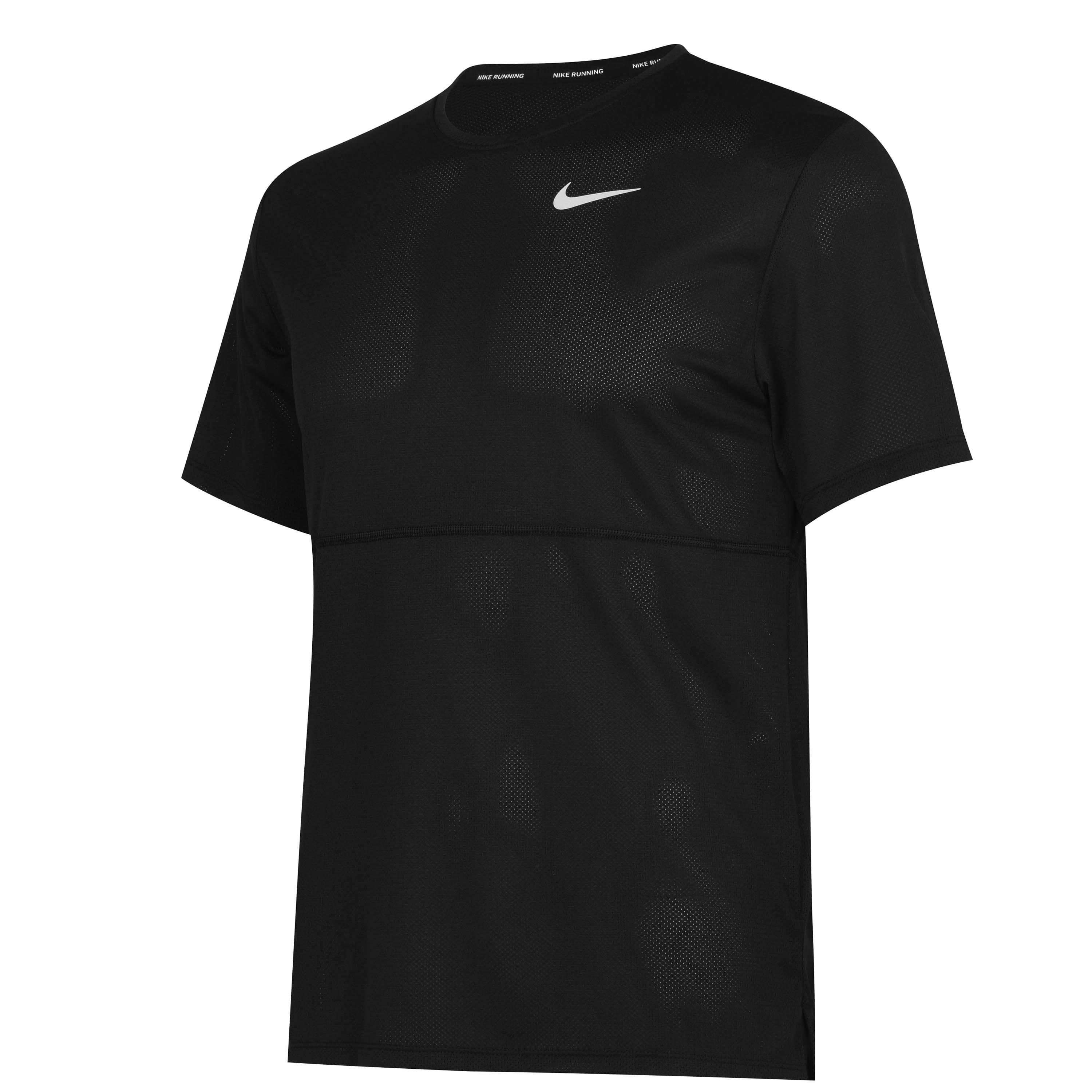 BLACK/BLACK/REF - Nike - Breathe Men's Running Top - 9