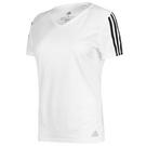 Blanc - adidas - 3Nike Dri-FIT Ανδρικό T-shirt για Μπάκετ - 1