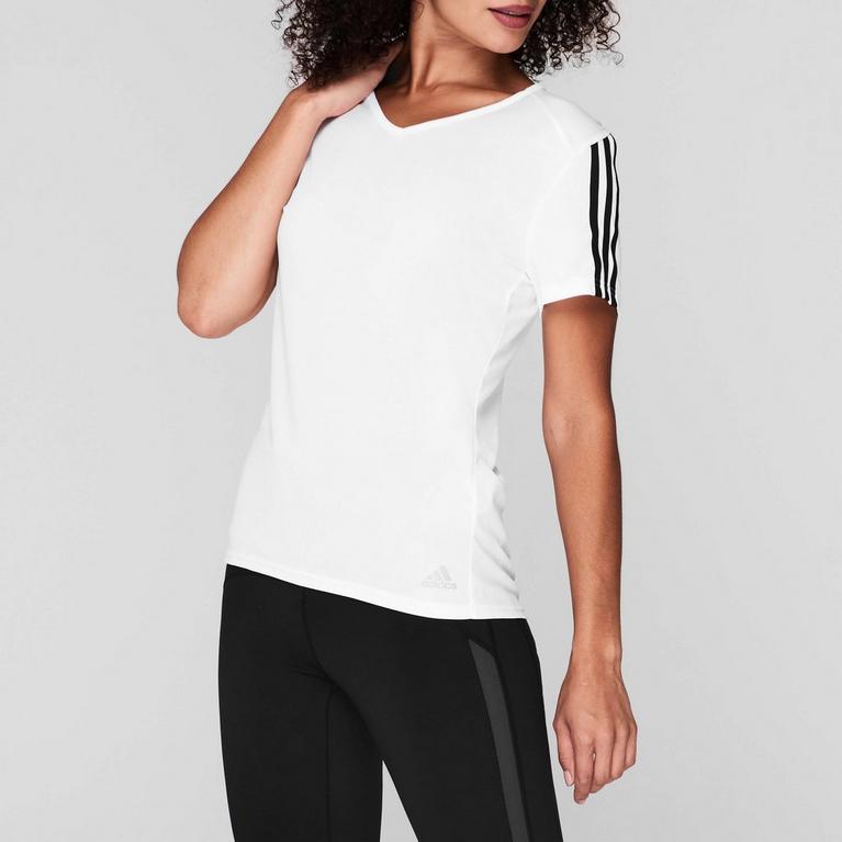 Blanc - adidas - 3Nike Dri-FIT Ανδρικό T-shirt για Μπάκετ - 2