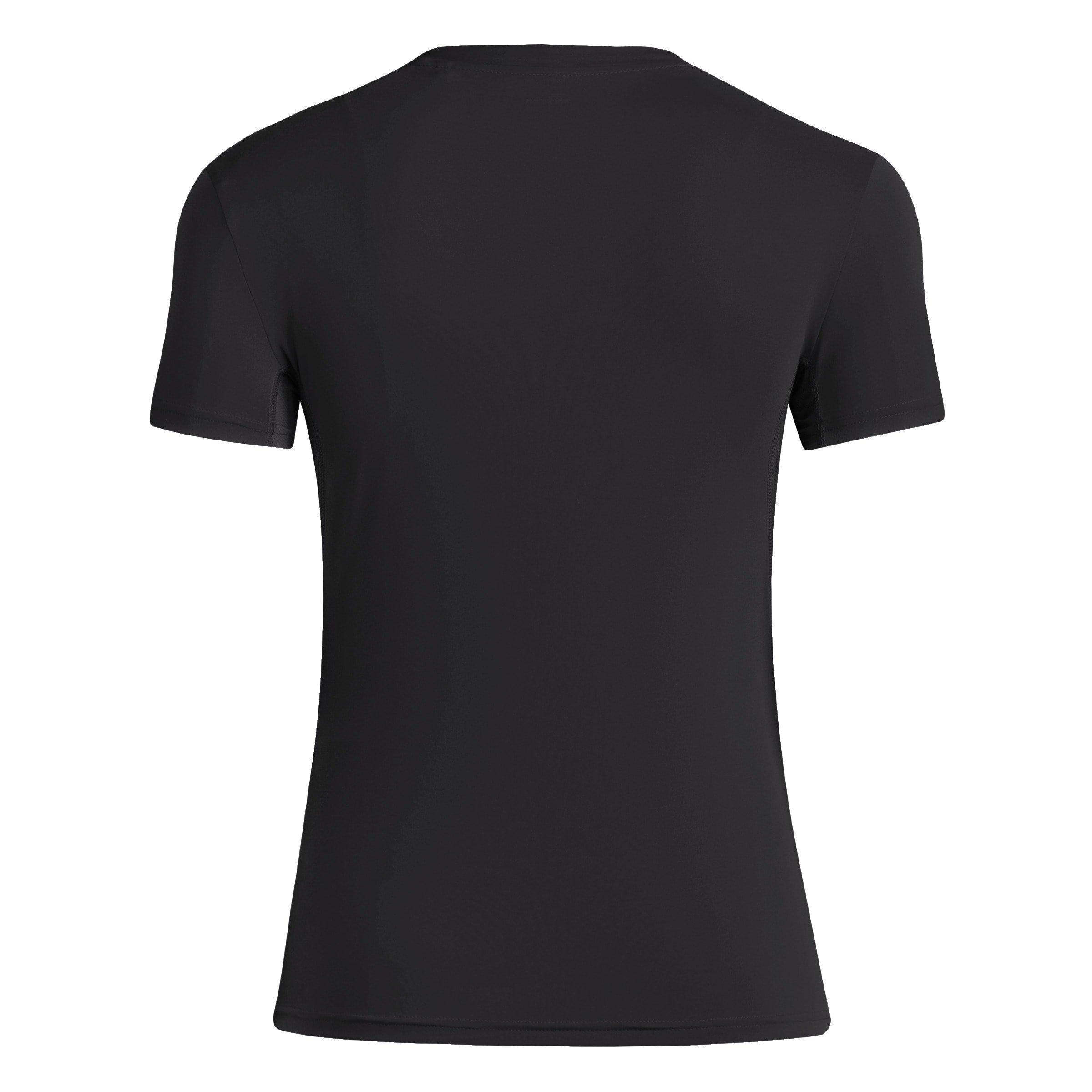 Black - adidas - Adizero Essentials Womens Running T Shirt - 2