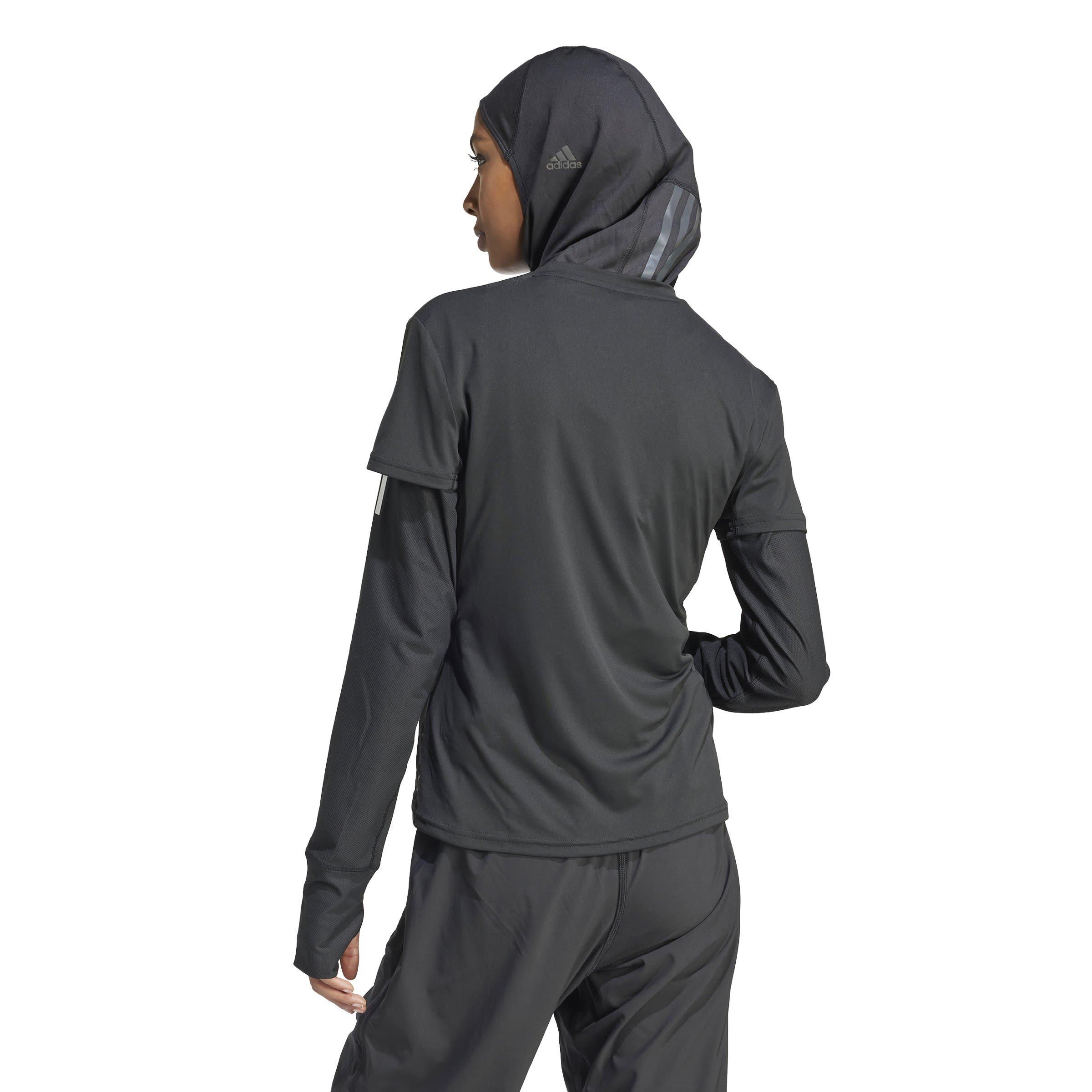 Black - adidas - Adizero Essentials Womens Running T Shirt - 4