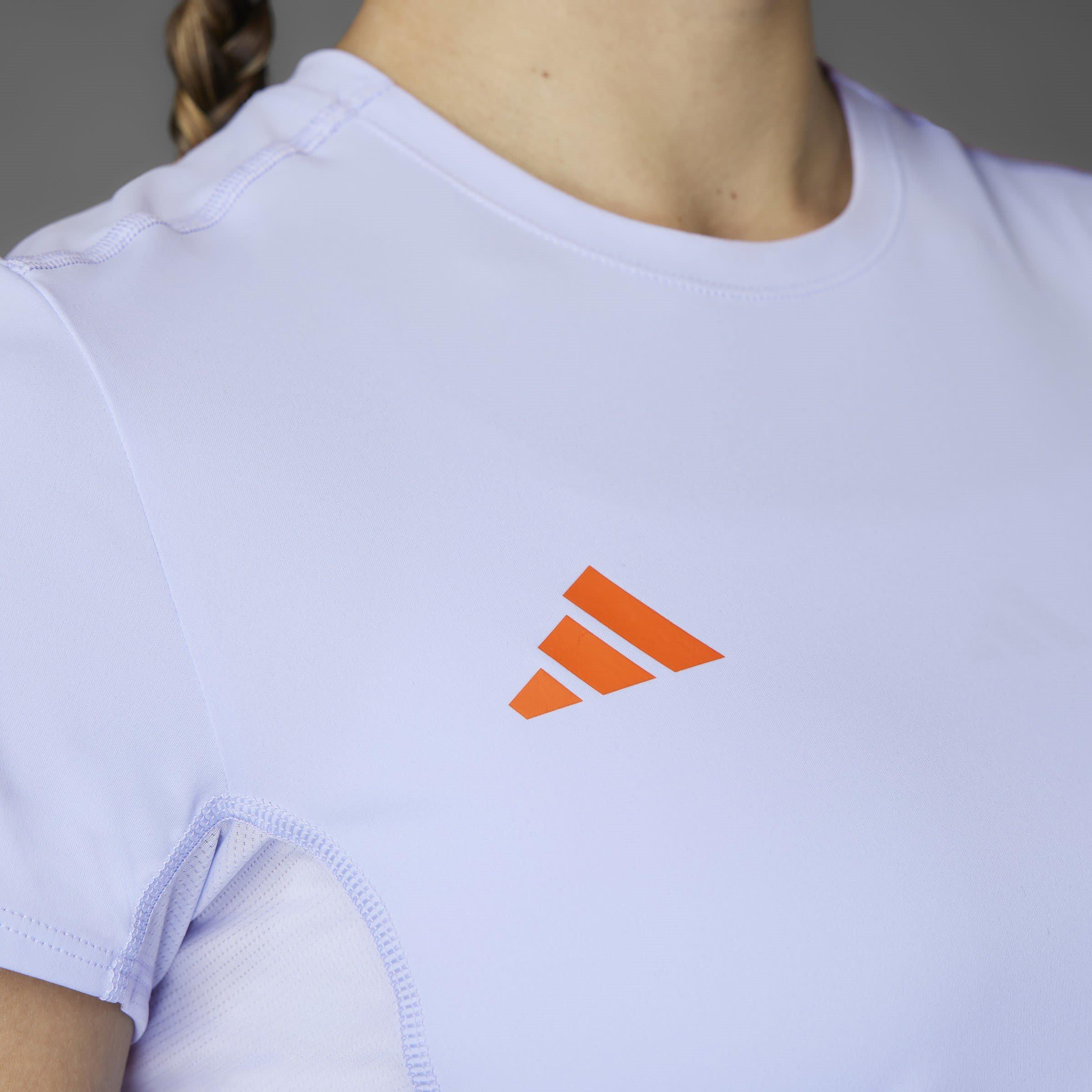 Violet Tone - adidas - Adizero Essentials Womens Running T Shirt - 10