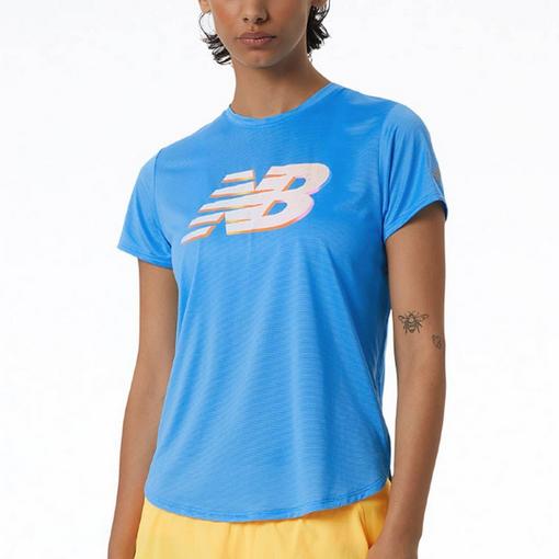 New Balance Graphic Accelerate Womens Performance T Shirt
