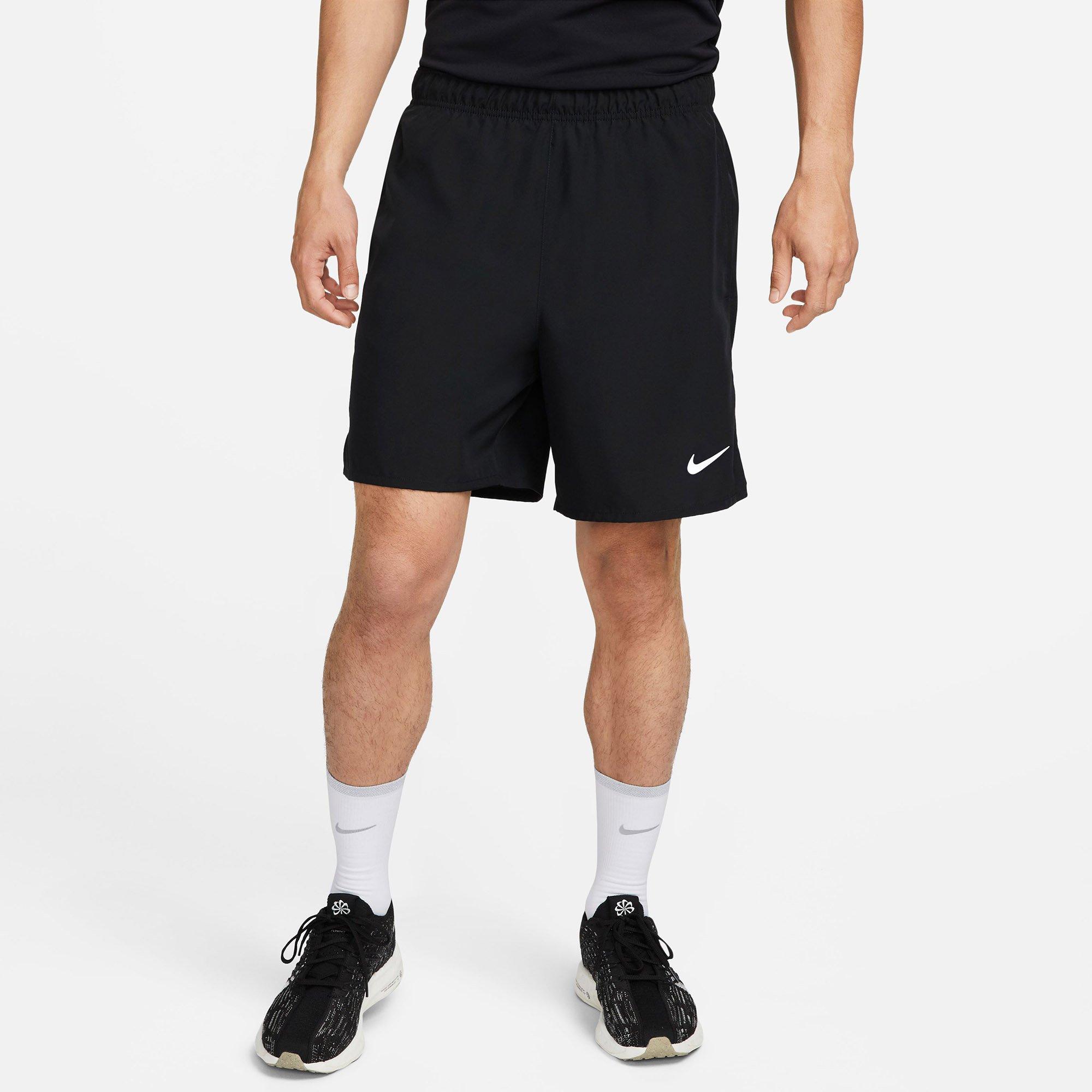 Black/Ref.Silv - Nike - Dri FIT Challenger Mens Performance Shorts - 3