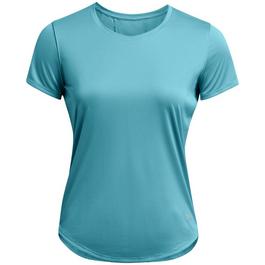 Under Armour Stripe T Shirt Ladies