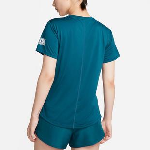 V.Blue/Platinum - Nike - Swoosh Womens Running T Shirt - 2