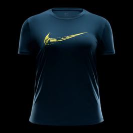 Nike Dri FIT One Graphic Womens Running T Shirt