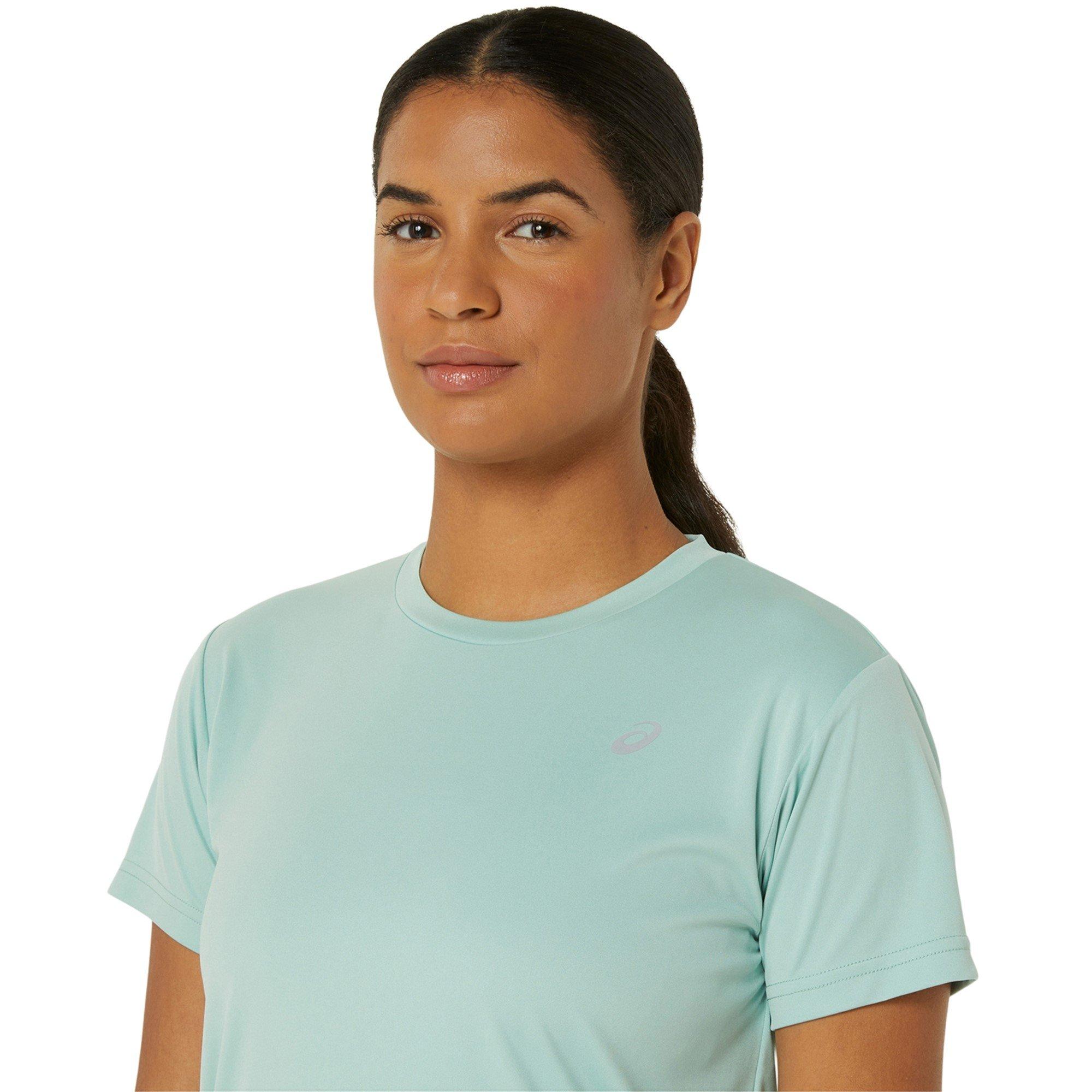 LIGHT CELADON - Asics - asics Spiral Womens Performance T Shirt - 6