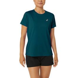 Asics Silver Womens Running T Shirt