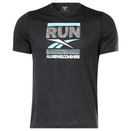 Reebok Running Graphic Mens T Shirt