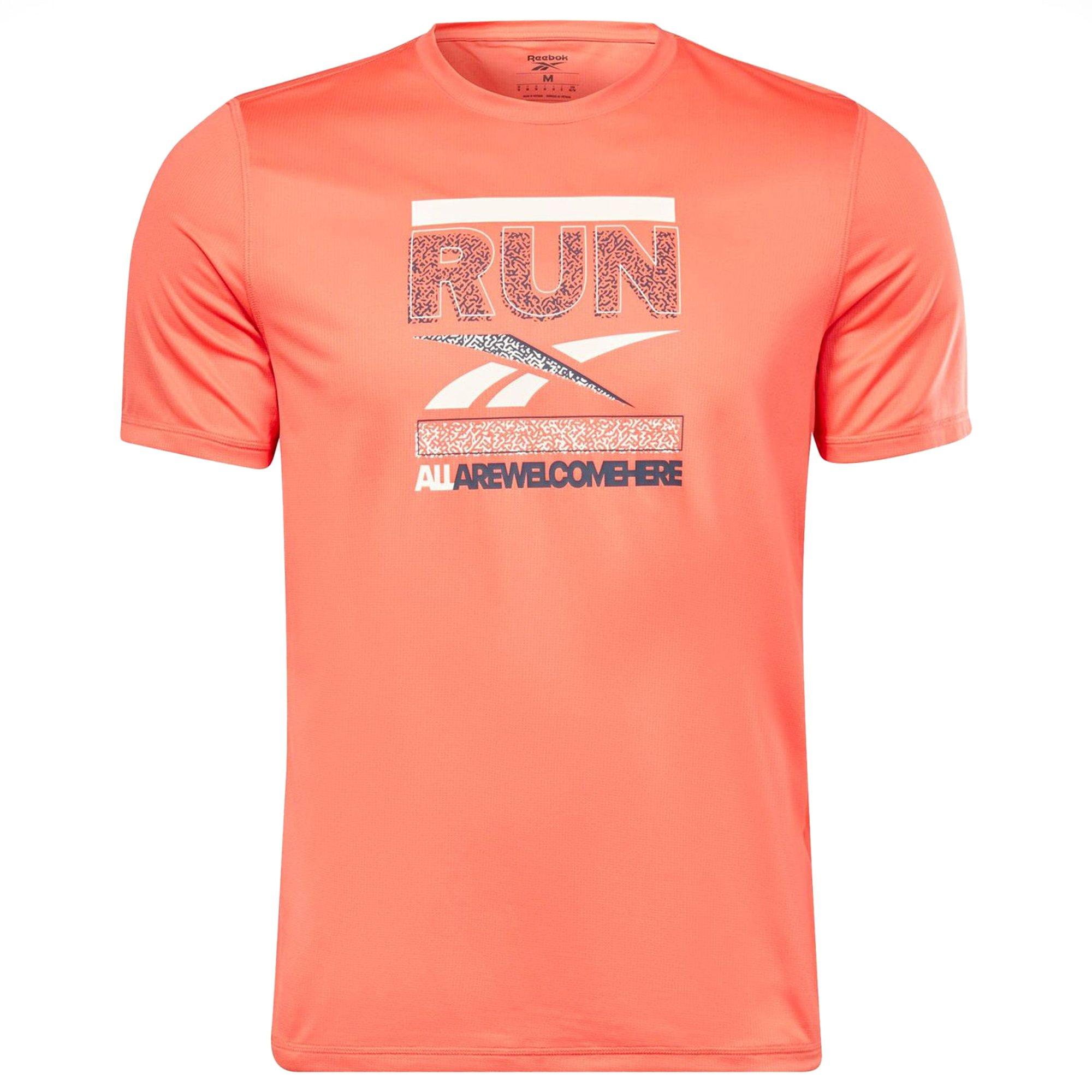 Reebok shirts best sale orange