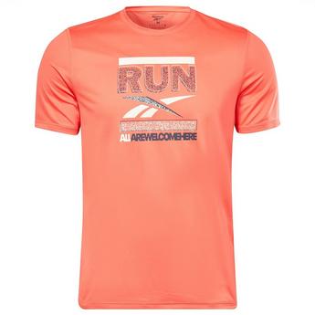 Reebok Running Graphic Mens T Shirt