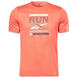 Reebok Running Graphic Mens T Shirt