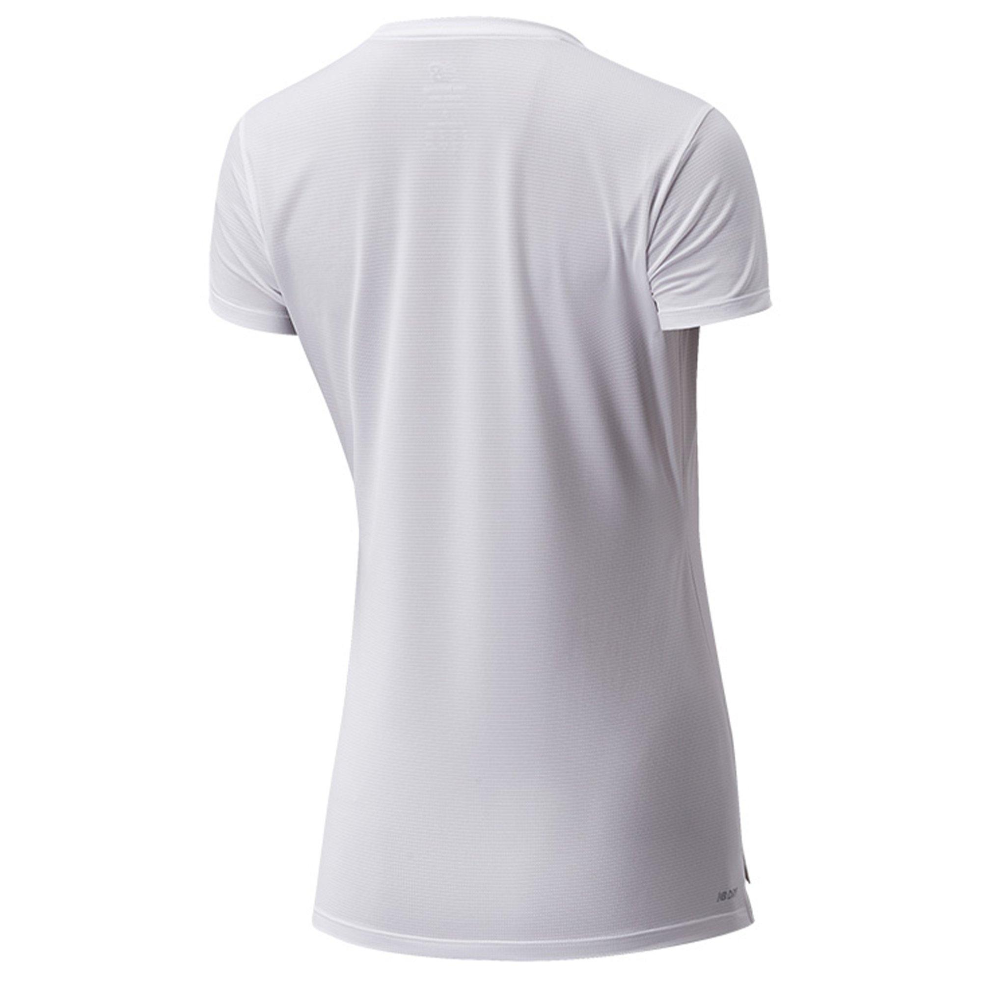 White - New Balance - Running T Shirt Ladies - 2