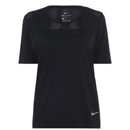 Nike Love Moschino Weißes T-Shirt mit Doll Hair Force-Aufdruck