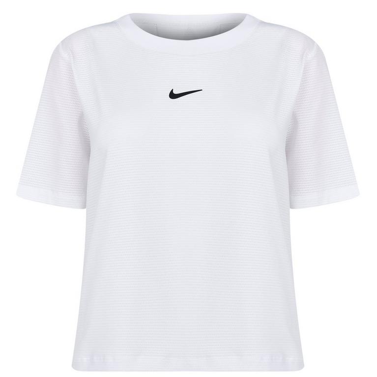 BLANC/NOIR - Nike - DriFit Advance T Shirt Womens - 1