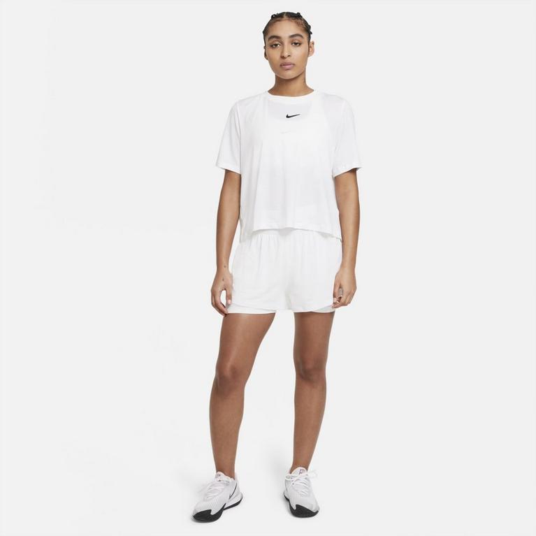 BLANC/NOIR - Nike - DriFit Advance T Shirt Womens - 6