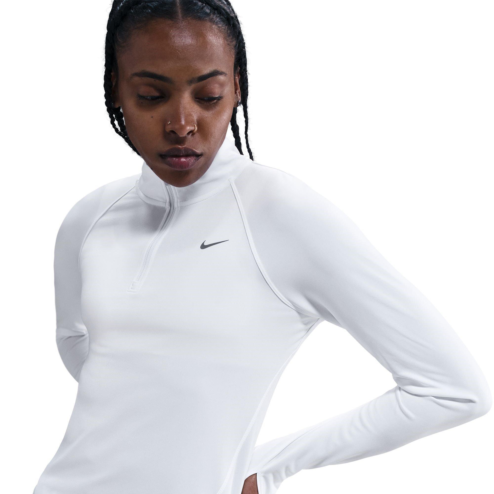 running long sleeve zip pacer top