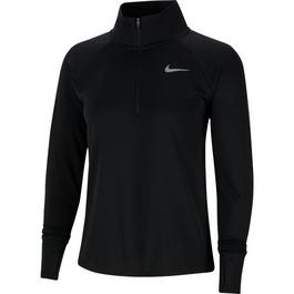 Nike Pacer Womens Long Sleeve 1 2 Zip Running Top