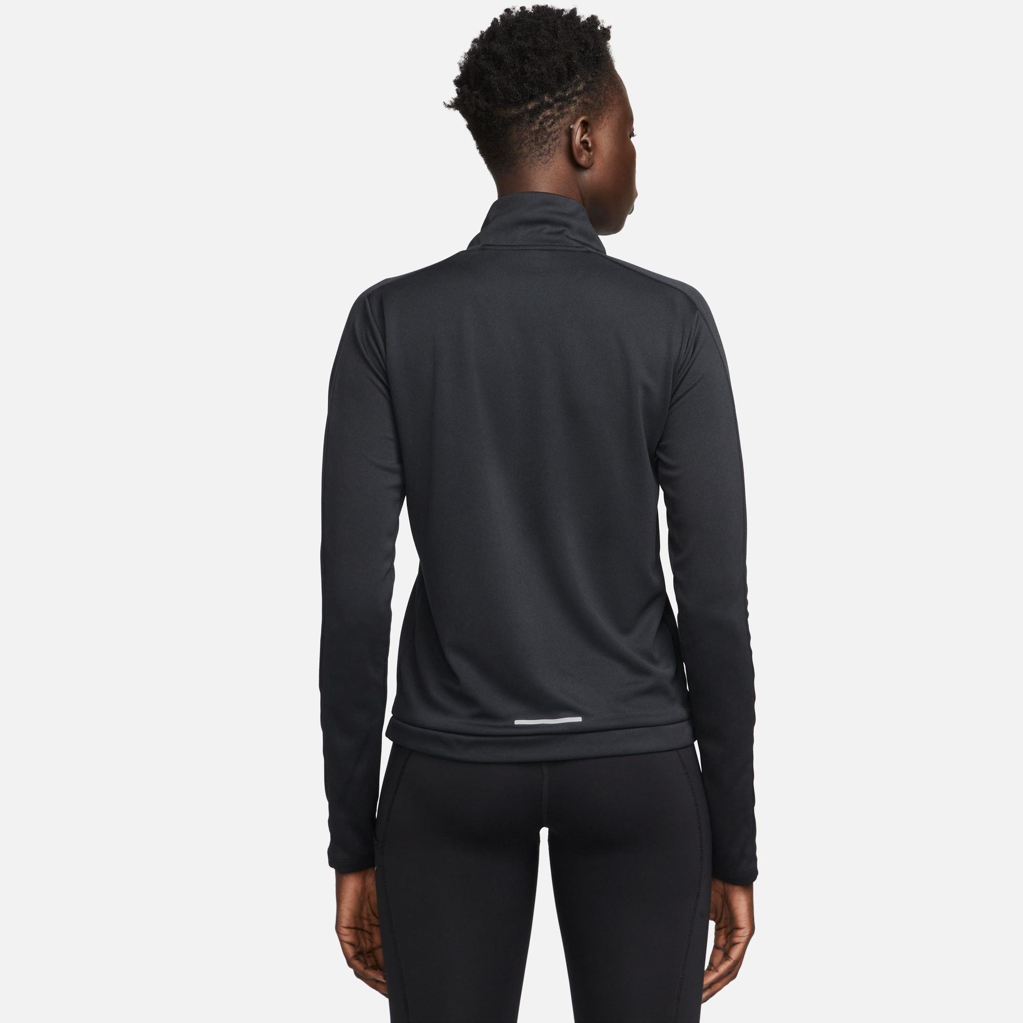 Nero - Nike - Pacer Women's Long-Sleeve 1/2-Zip Running Top - 4