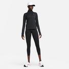 Noir - Nike - Pacer Women's Long-Sleeve 1/2-Zip Running Top - 8