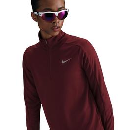 Nike Pacer Womens Long Sleeve 1 2 Zip Running Top