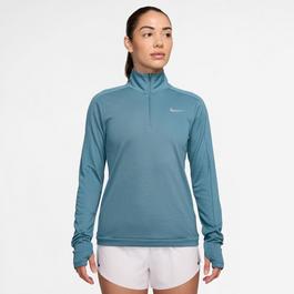 Nike Pacer Womens Long Sleeve 1 2 Zip Running Top