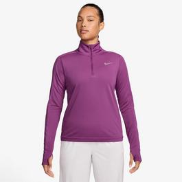 Nike Pacer Womens Long Sleeve 1 2 Zip Running Top