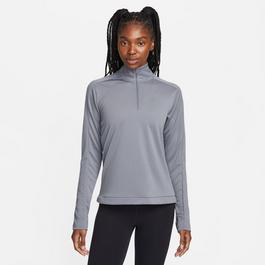 Nike Pacer Womens Long Sleeve 1 2 Zip Running Top