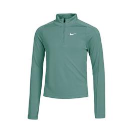 Nike Pacer Womens Long Sleeve 1 2 Zip Running Top