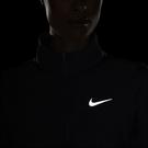 Negro - Nike - Dri Fit Element Half Zip Top Ladies - 13