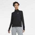 Negro - Nike - Dri Fit Element Half Zip Top Ladies - 3