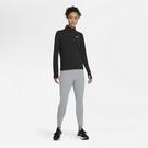 Negro - Nike - Dri Fit Element Half Zip Top Ladies - 8